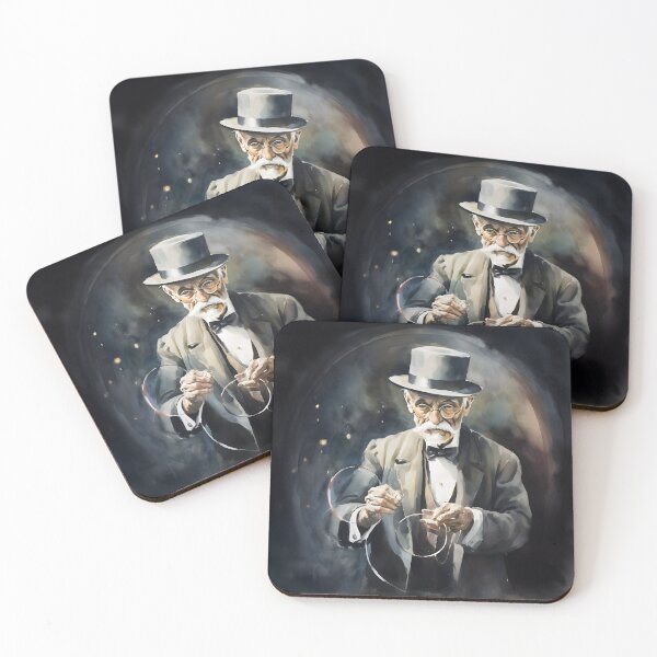 Item preview, Old Timey Magician Performs Linking Rings designed and sold by CreationsByMatt.