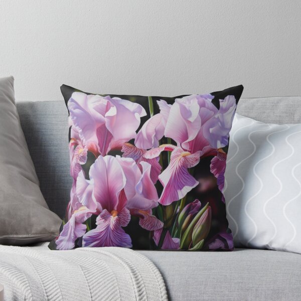 Artikelvorschau, Pink Irises entworfen und verkauft von Vanover Designs.