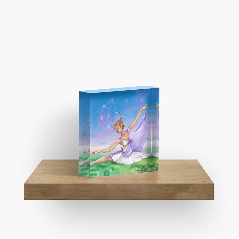 Libra OC - 12 Zodiac Ladies Acrylic Block