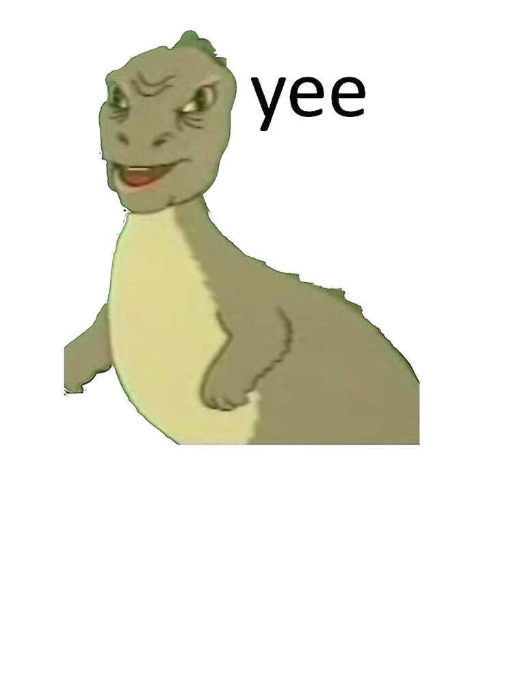 Yee Dinosaur Meme Kids T Shirt By Prodesigner2 Redbubble - yee yee dinosaur transparent roblox dinosaur meme on meme