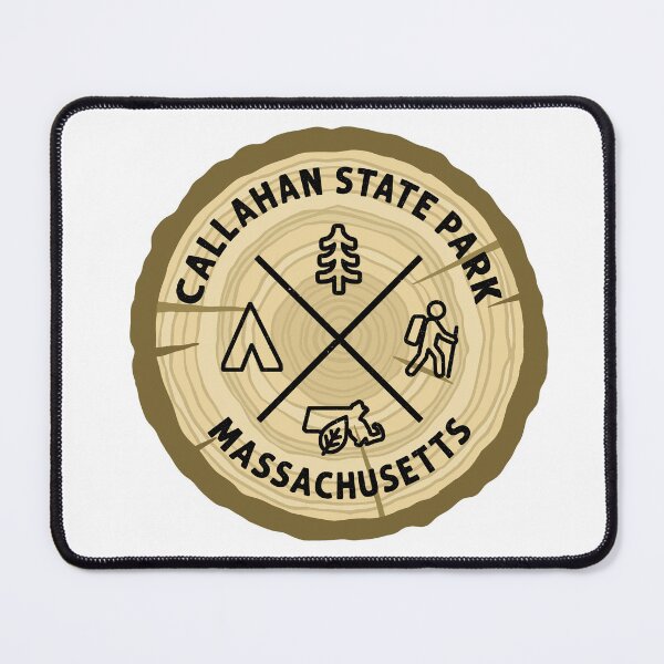 Item preview, Callahan State Park Massachusetts Log Slice designed and sold by VanyaKar.