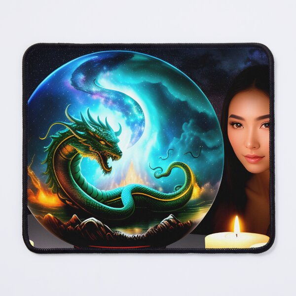 Item preview, Sorceress and Dragon  designed and sold by SolarisMoon.