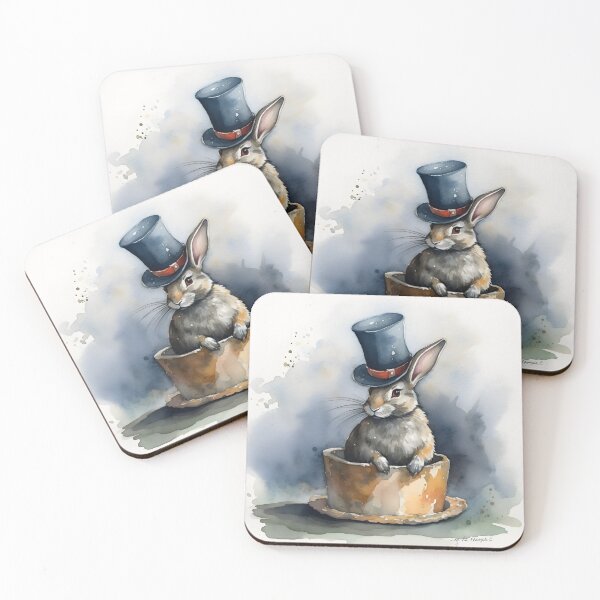 Item preview, Rabbit in a Magic Top Hat designed and sold by CreationsByMatt.