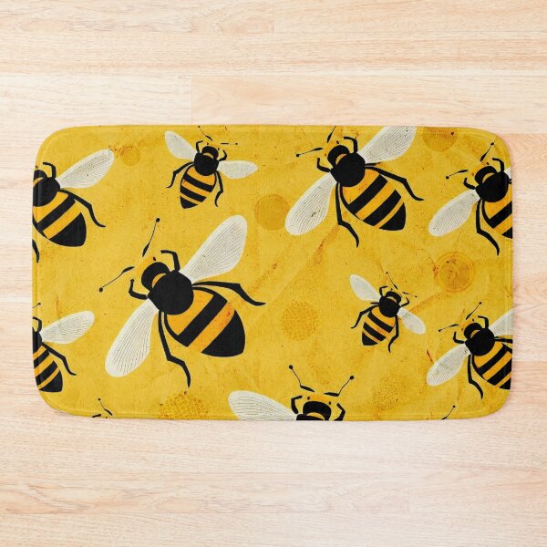 Item preview, Honey Lots Of Bees Pattern designed and sold by PlayfulPrint.