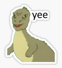 Yee Dinosaur Meme Sticker