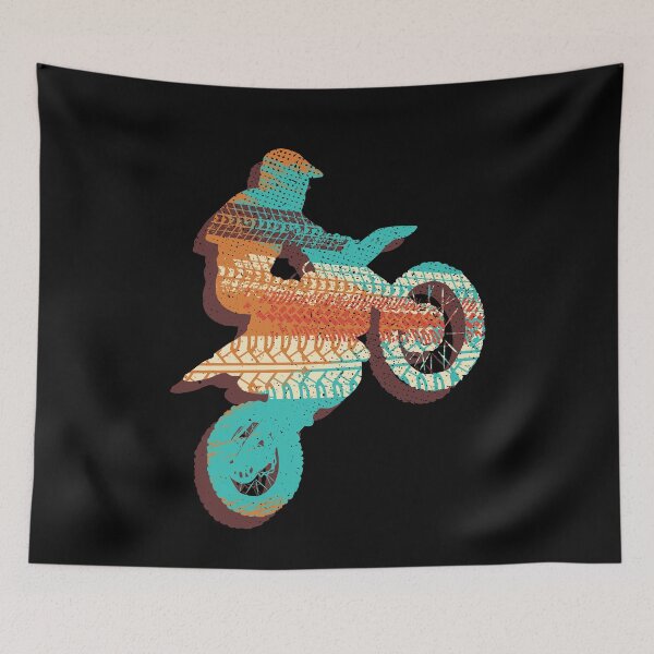 Item preview, Motocross Motorbike Biker Bike designed and sold by MooonTees.