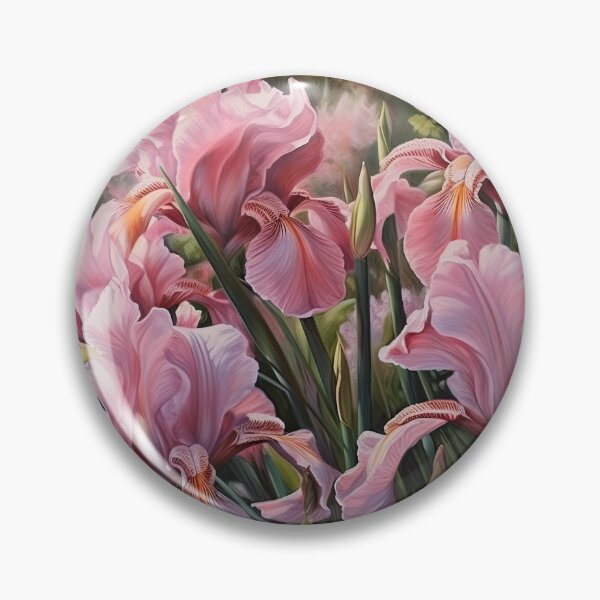 Artikelvorschau, Pink Irises  entworfen und verkauft von Vanover Designs.