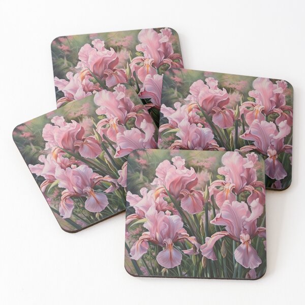 Item preview, Pink Irises designed and sold by Vanover Designs.