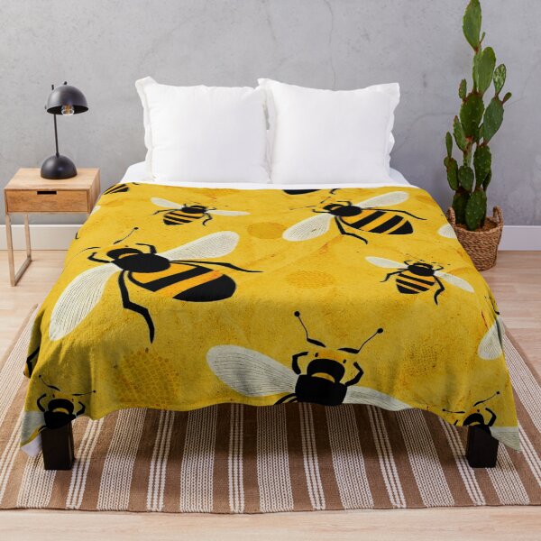 Item preview, Honey Lots Of Bees Pattern designed and sold by PlayfulPrint.