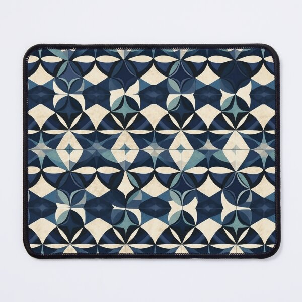 Item preview, Indigo Geometric Pattern designed and sold by PendyDesigns.
