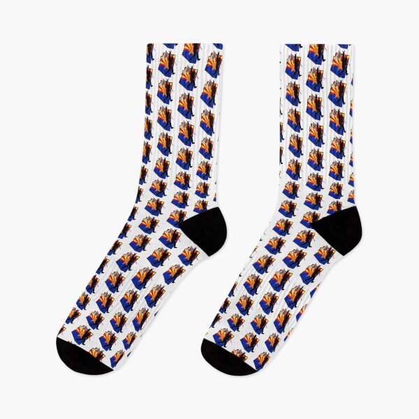 Item preview, Arizona Friendly Bigfoot with Navajo Nation Flag designed and sold by NativeGraffix.