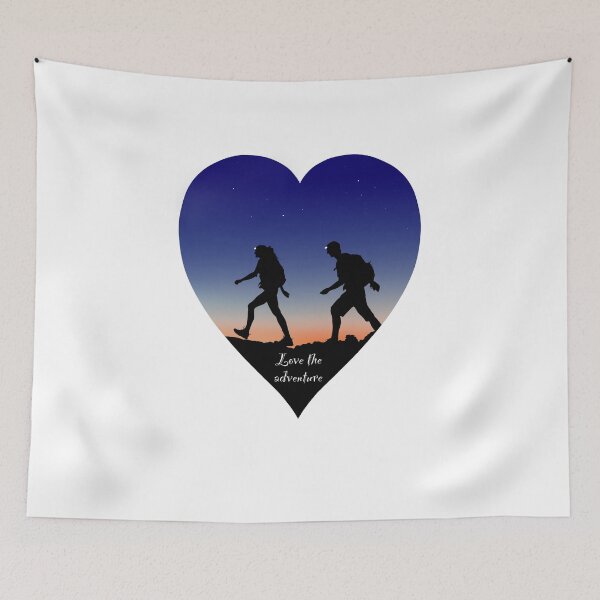 Item preview, Love the adventure hiking partners designed and sold by SoulTrekking.