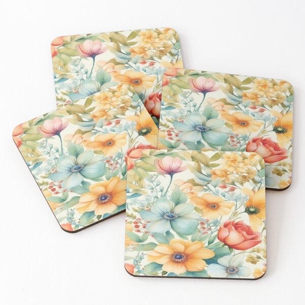 Item preview, Watercolor Blooms Design designed and sold by delohill.