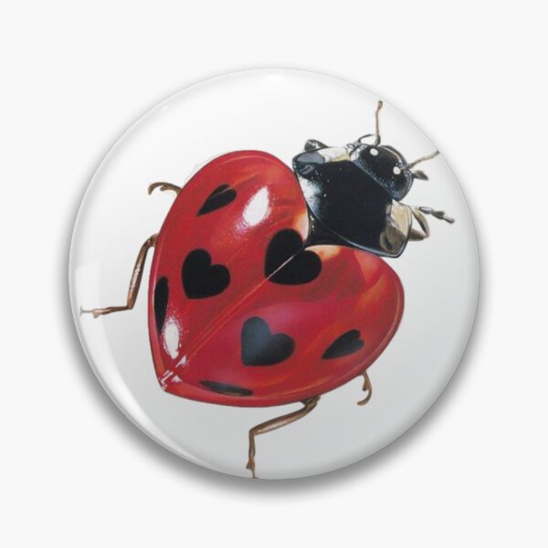 Item preview, heart ladubug sticker designed and sold by Ang3l-R0t.
