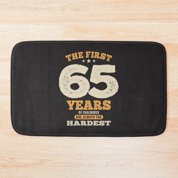 Item preview, The First 65 Years - 65th Birthday designed and sold by cidolopez.