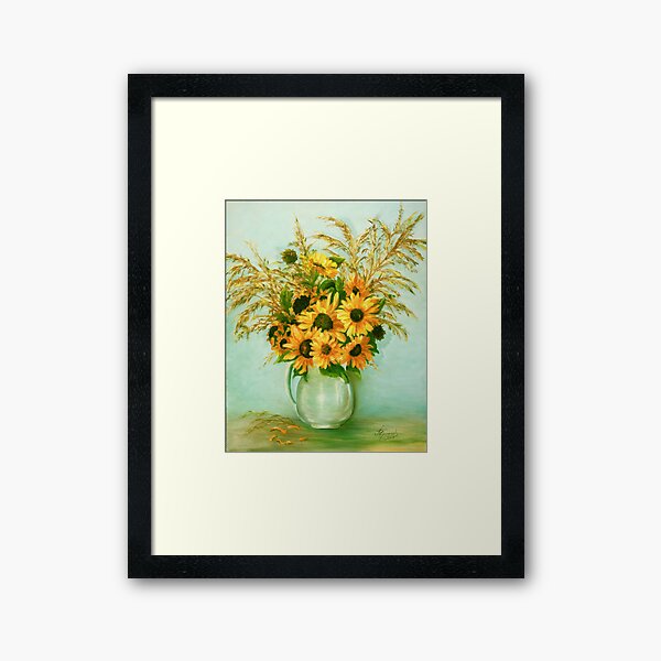 Sunflowers Framed Art Print
