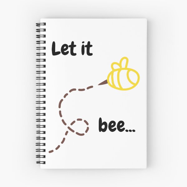Item preview, Abeja voladora con cita alusivo a la libertad "let it bee" designed and sold by EngineerCreates.