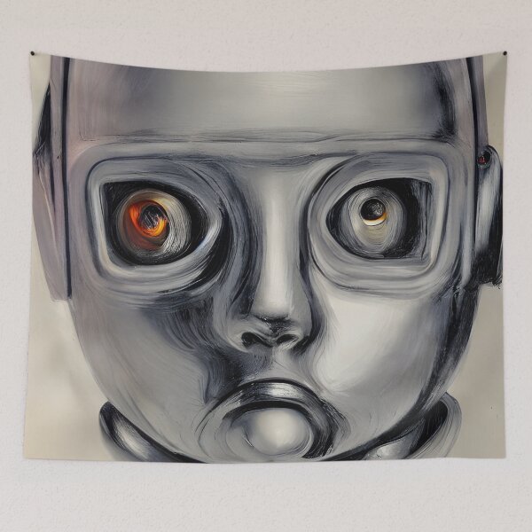 Item preview, Robot in the style of famous art. designed and sold by CRAFTER-MEDIA.
