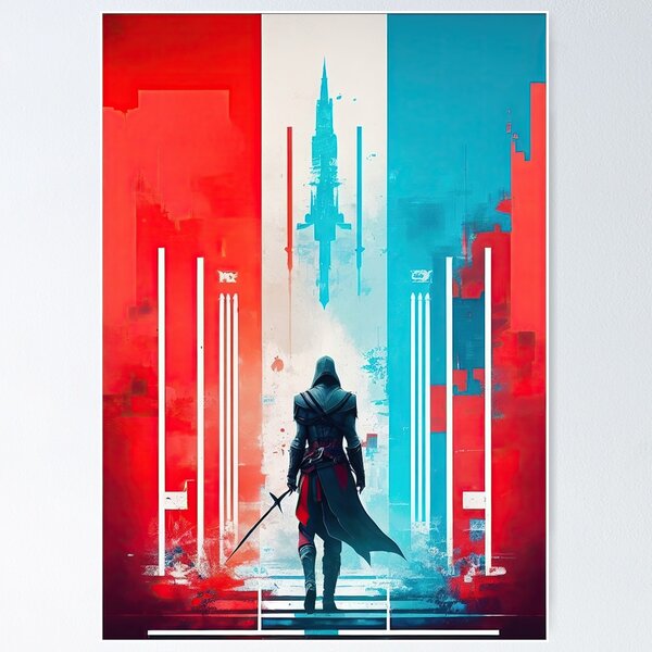 Assassin's Creed: Valhalla - Wolf Poster Emoldurado, Quadro em