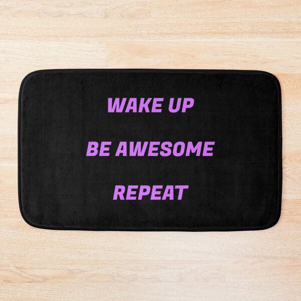 Item preview,  Wake up Be Awesome Repeat - positive affirmations sticker set designed and sold by Inspirationmotivation.