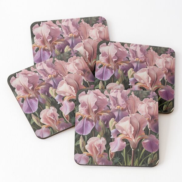 Item preview, Pink Irises designed and sold by Vanover Designs.