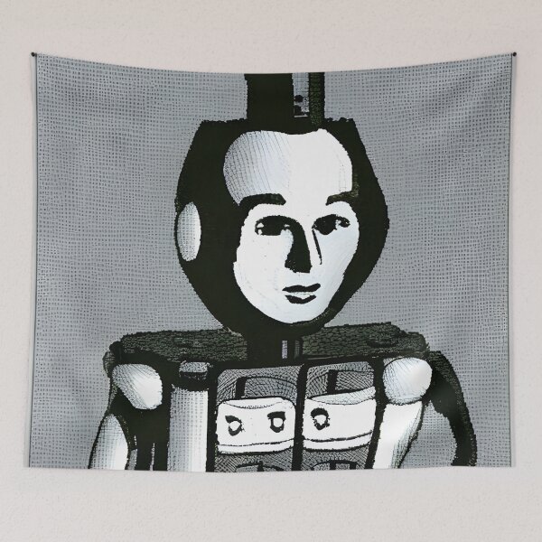 Item preview, Robot in the style of famous art. designed and sold by CRAFTER-MEDIA.