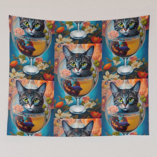 Item preview, Cat Illustration / GTIllustration106 designed and sold by Grafititee.