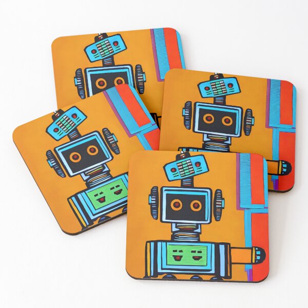 Item preview, Robot in the style of famous art. designed and sold by CRAFTER-MEDIA.