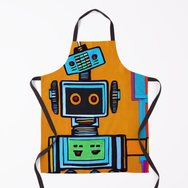 Item preview, Robot in the style of famous art. designed and sold by CRAFTER-MEDIA.