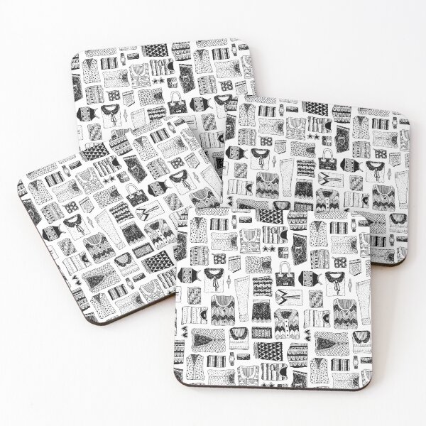 Item preview, * Summer essentials print * Fashion Repeat Pattern * designed and sold by Stacey Muir.