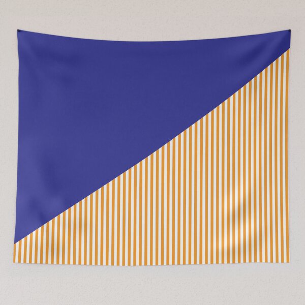 Item preview, Triangle and Stripes | Mixed Patterns | Blue and Orange designed and sold by rsty11.