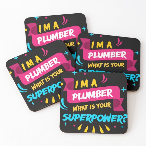 Item preview, I'm a Plumber What's your superpower? designed and sold by Jafues-Design.