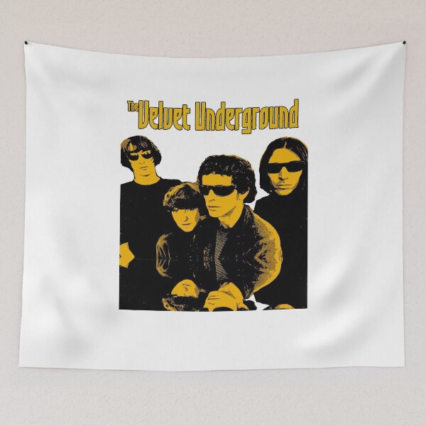 Item preview, Yellow Black Retro The Velvet Underground Band designed and sold by BertscheFranz.