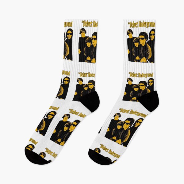 Item preview, Yellow Black Retro The Velvet Underground Band designed and sold by BertscheFranz.