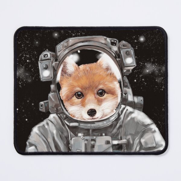 Item preview, Astronaut Baby Fox Selfie designed and sold by bignosework.