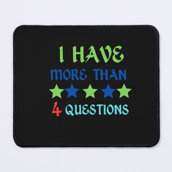 Item preview, I Have More Than Four Questions Vintage Passover Seder designed and sold by Aleena  the princess.