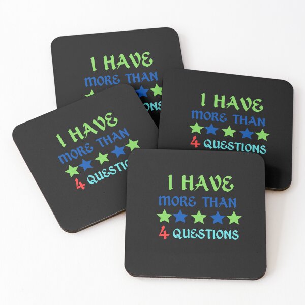 Item preview, I Have More Than Four Questions Vintage Passover Seder designed and sold by Aleena  the princess.