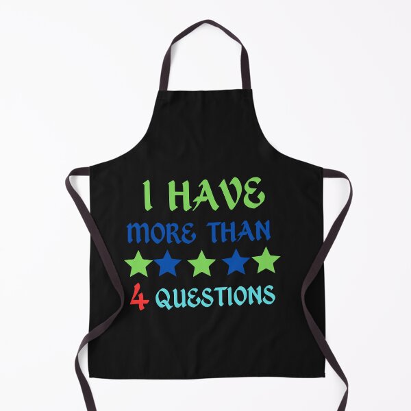 Item preview, I Have More Than Four Questions Vintage Passover Seder designed and sold by Aleena the princess.