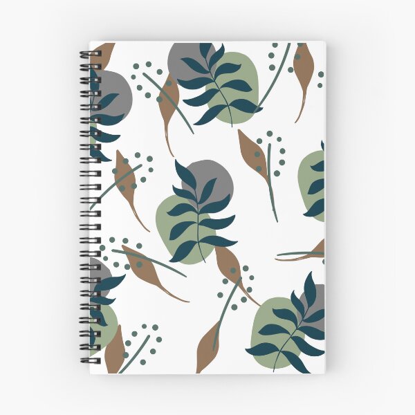 Item preview, Leaf pattern retro duvet cover designed and sold by EmpiredesignCA.