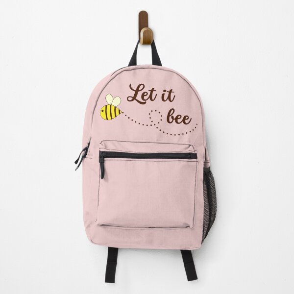 Item preview, Bee flying with the word play "Let it bee" designed and sold by EngineerCreates.