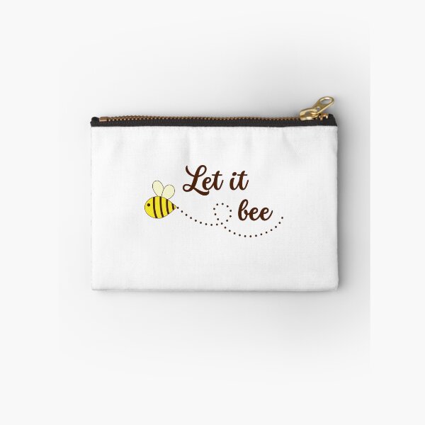 Item preview, Bee flying with the word play "Let it bee" designed and sold by EngineerCreates.