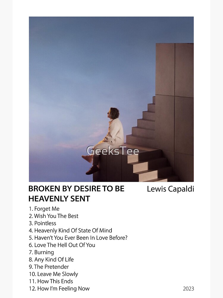 Lewis Capaldi-Broken By Desire To Be Heavenly Sent LP (White