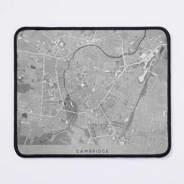 Item preview, Map of Cambridge (England) in sepia vintage style designed and sold by blursbyai.