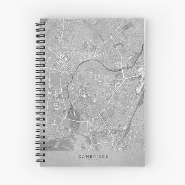Item preview, Map of Cambridge (England) in sepia vintage style designed and sold by blursbyai.