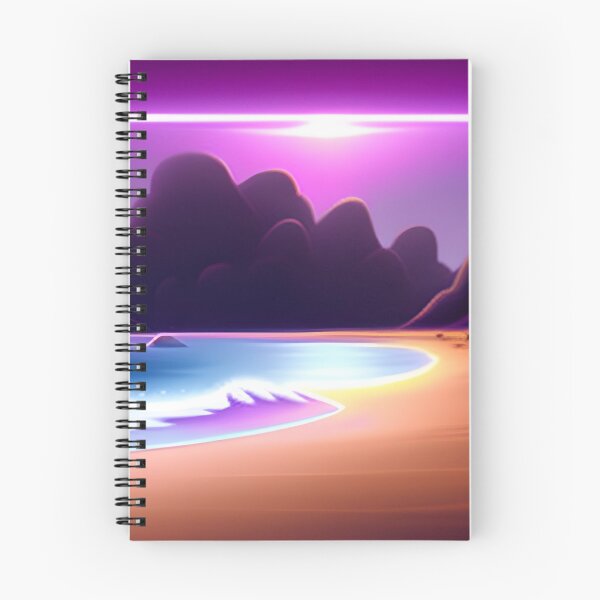 Item preview, The Pink Paradise: Beach, Sunset, Fantasy, Cartoon, and Mountain  designed and sold by stylishdzign.