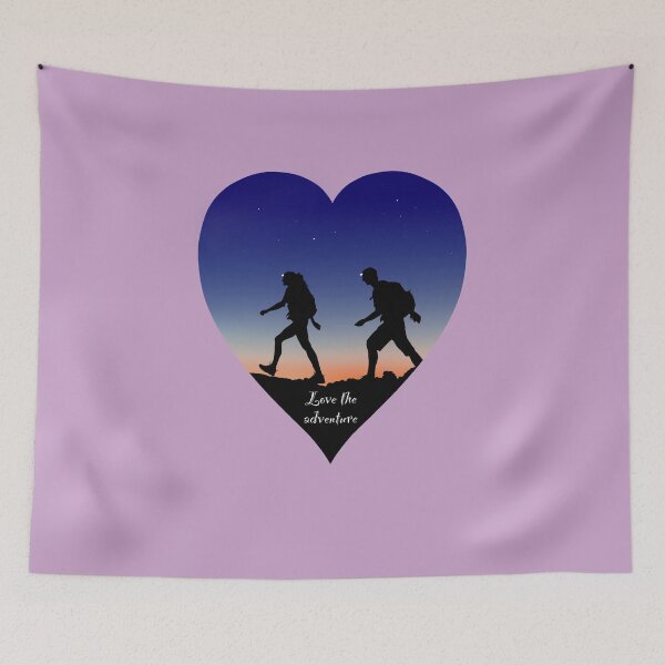 Item preview, Love the adventure hiking partners designed and sold by SoulTrekking.