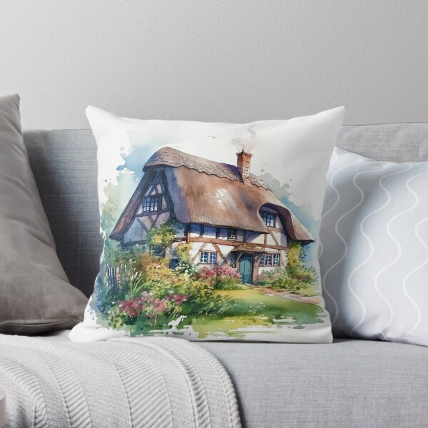 Large Throw Pillows – English Country Home