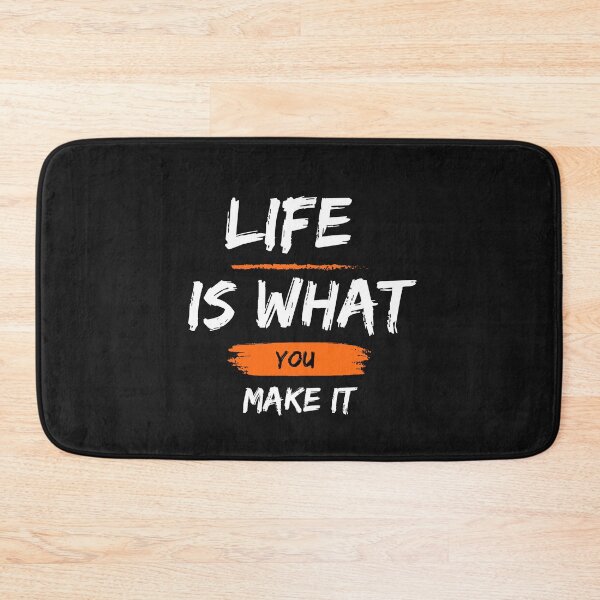 Item preview, Life Is What You Make It designed and sold by AMZIL-ZA.