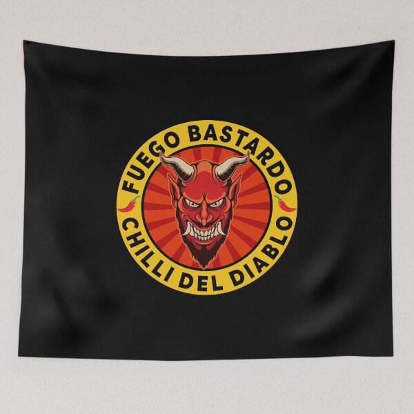 Item preview, Fuego Bastardo - Chilli del Diablo designed and sold by Totalthrive.