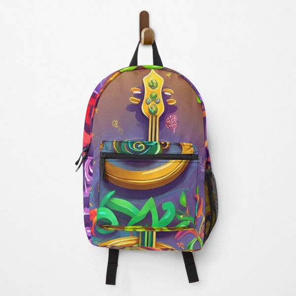 Item preview, Guitar in abstract art with watercolors. Exclusive design designed and sold by altohero.